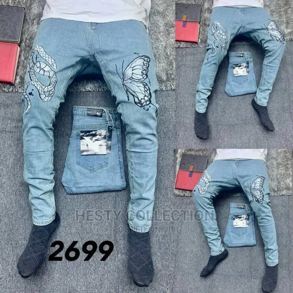 Quality Designer Men Guy Male Jeans