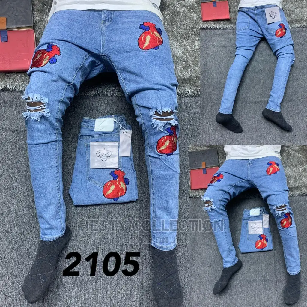 Quality Designer Men Guy Male Jeans