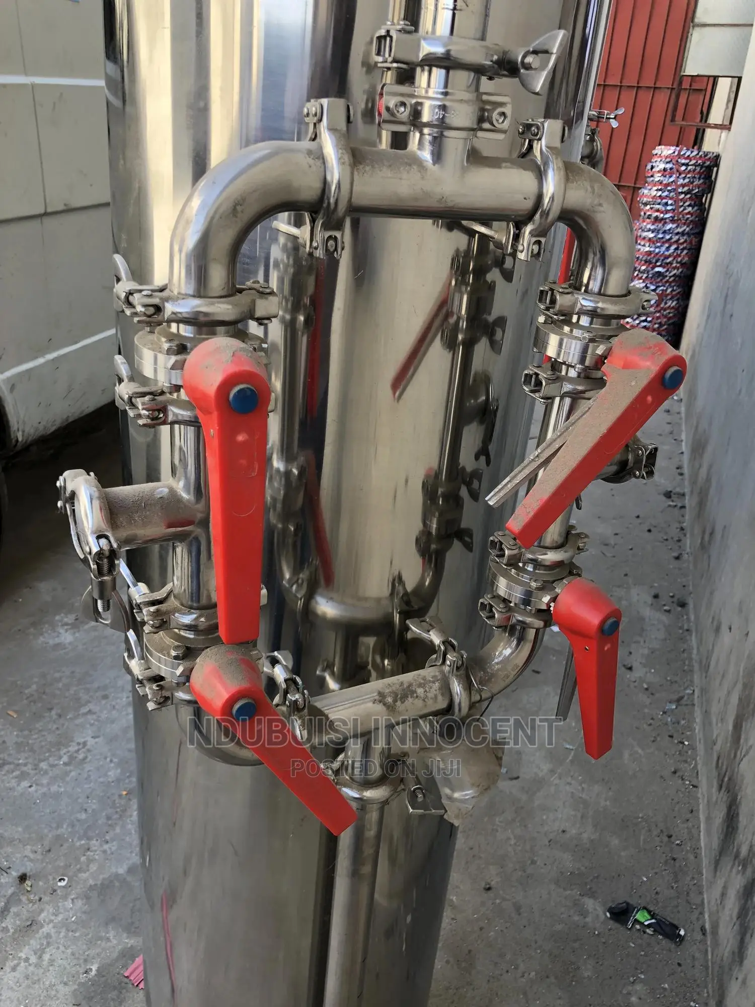 Industrial Water Stainless Cylinder Tank 2000litres