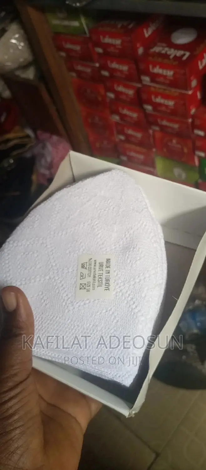 White Prayer Caps*12pcs