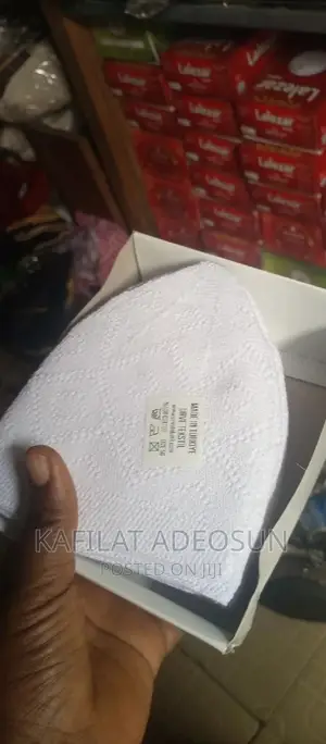 White Prayer Caps*12pcs