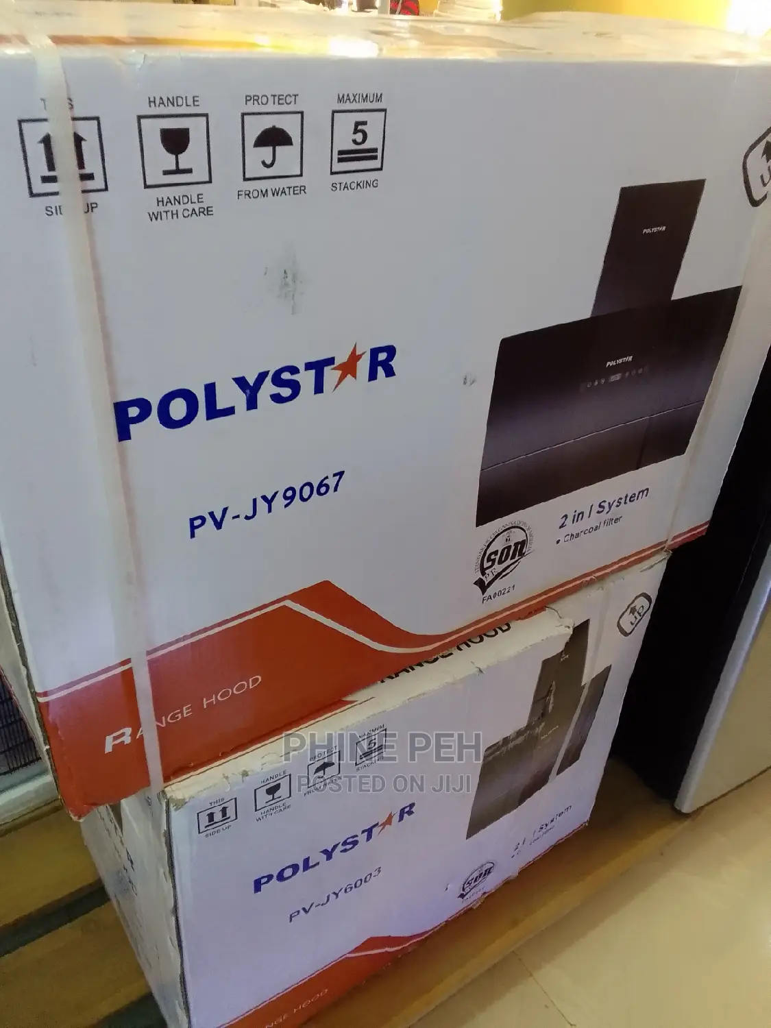 Polystar Rangehood 60cm 2 in 1 System