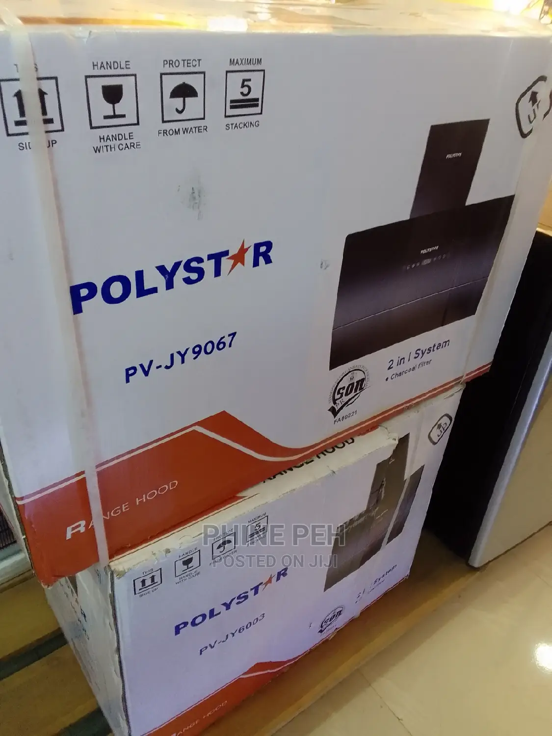 Polystar Rangehood 60cm 2 in 1 System