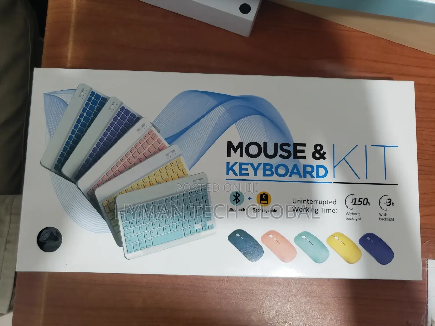 Mini Bluetooth Rechargeable Wireless Keyboard Mouse