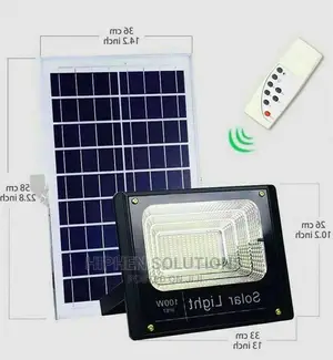 Durable 100W Solar Flood Street Light