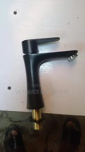 Black Single Basin Tapp