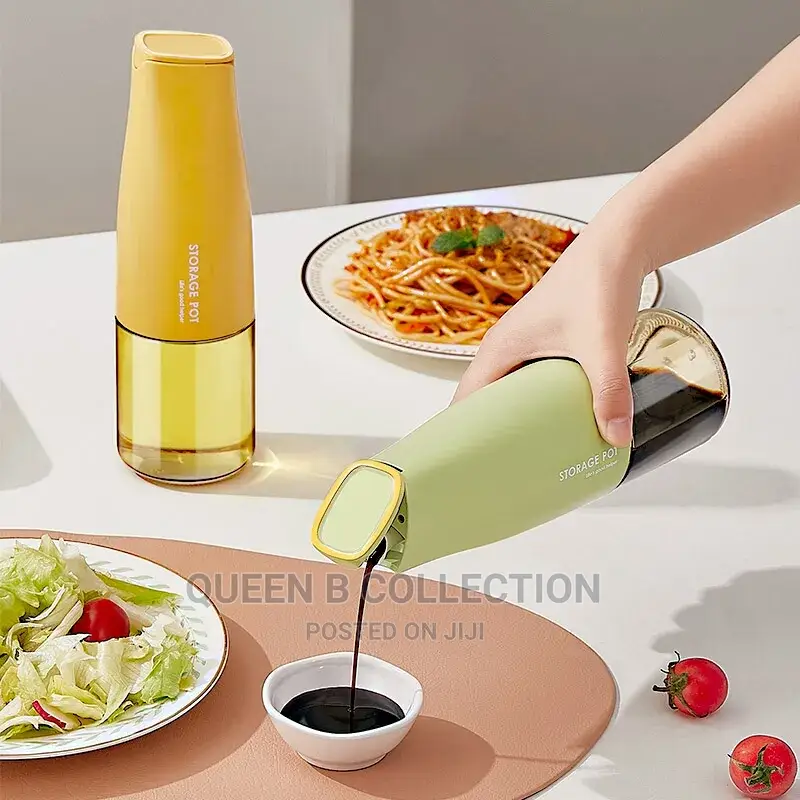 Transparent Refill Oil Bottle