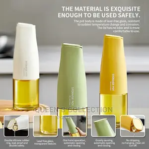 Transparent Refill Oil Bottle