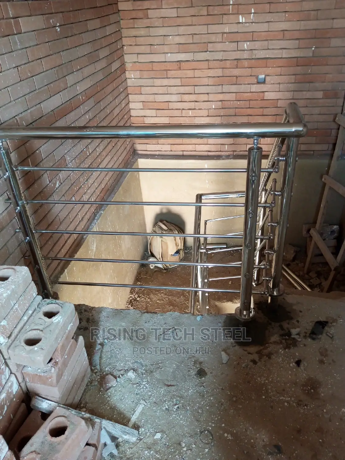 Stainless Handrail Connecting Noubs Carrier
