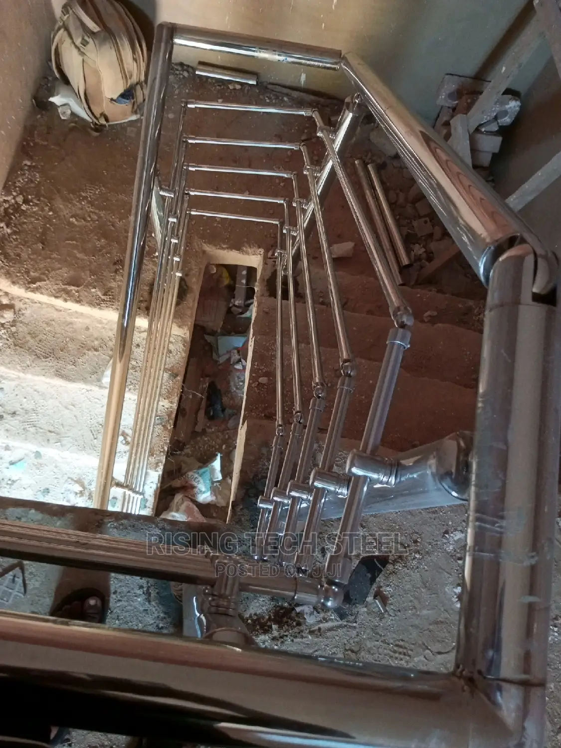 Stainless Handrail Connecting Noubs Carrier