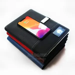 Led Power Bank Notebook With Flash Drive