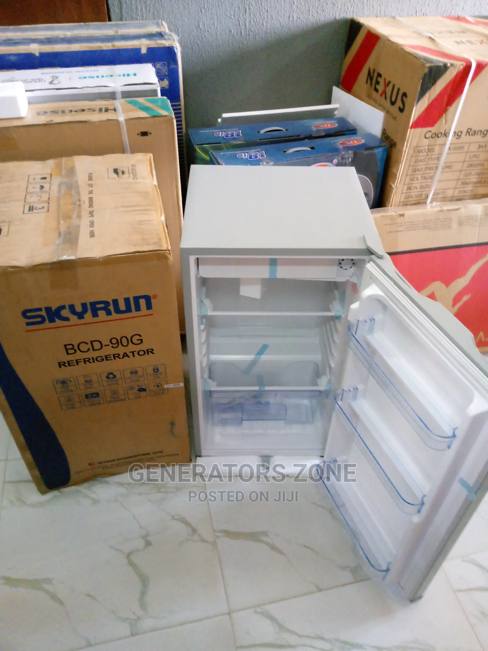 Single Top Freezer Skyrun Refrigerator-BCD-90g