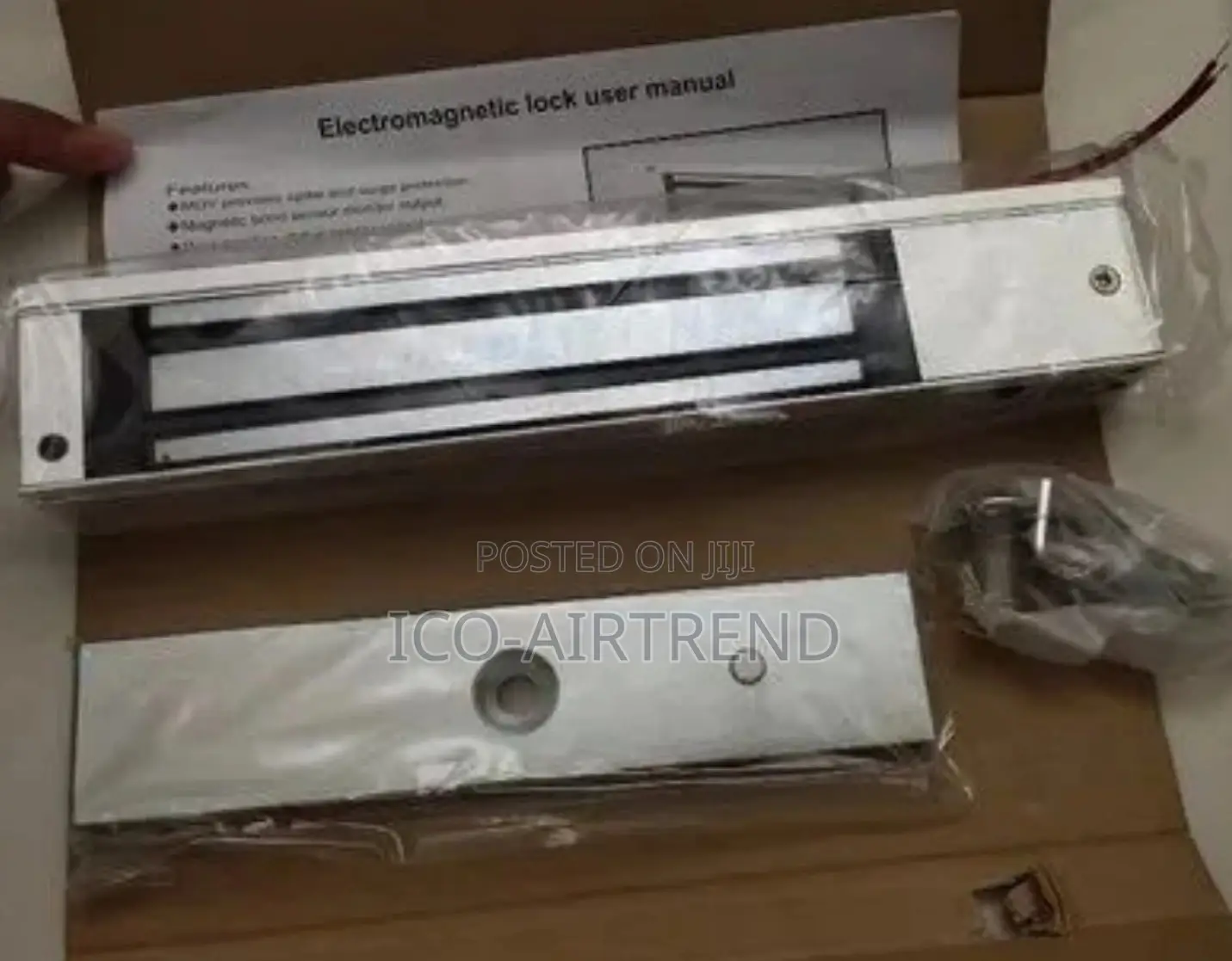 12V Aluminum Alloy Maglock Electromagnetic Lock 280KG 600lbs