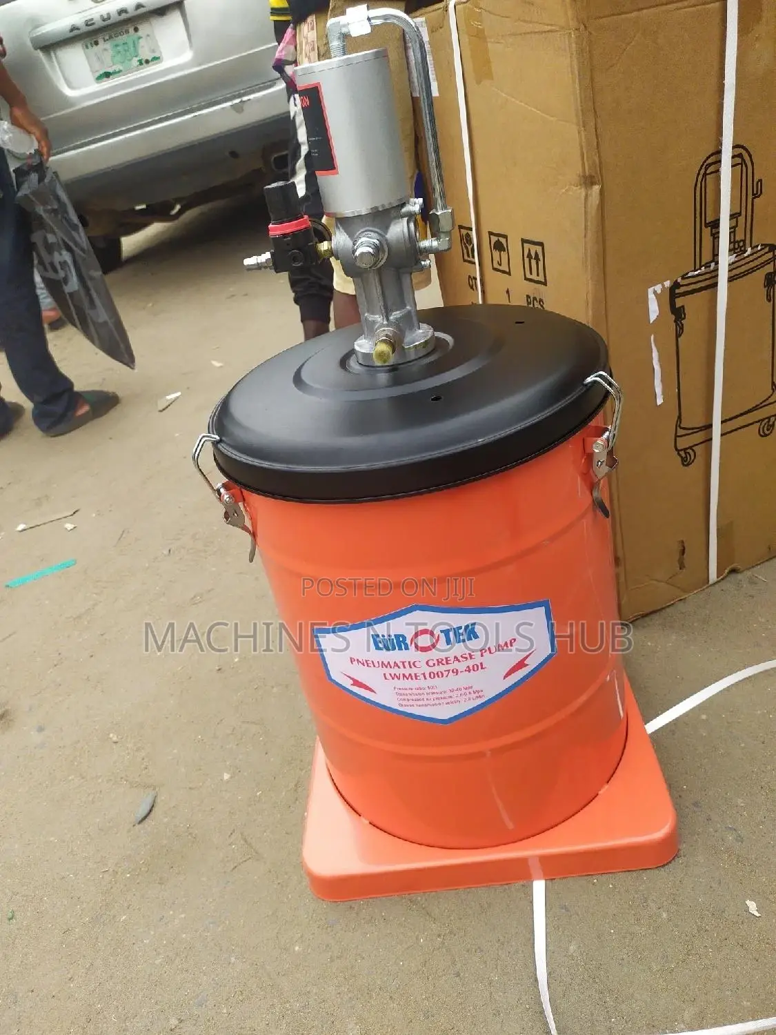 Pneumatic Grease Pump 40liters