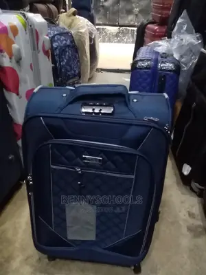 Small Blue Star Express Traveling Luggage Box