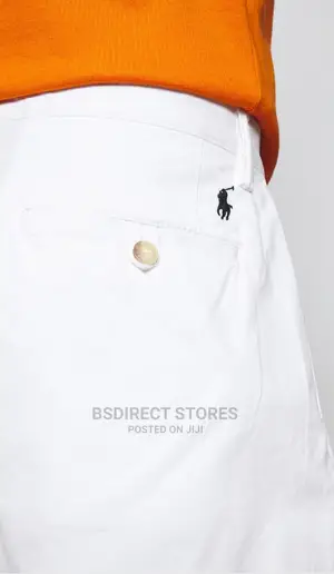 Polo Ralph Lauren WHITE 9 INCH Classic Chino Short Size 36