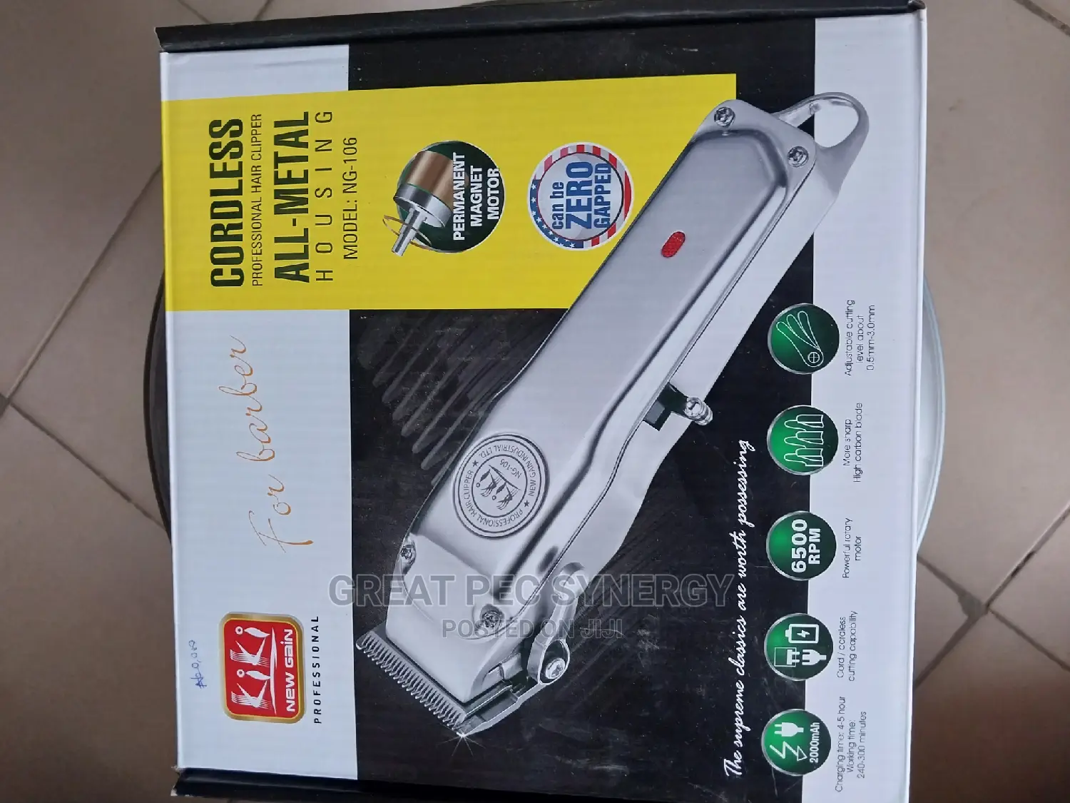 Metal Rechargeable Clipper