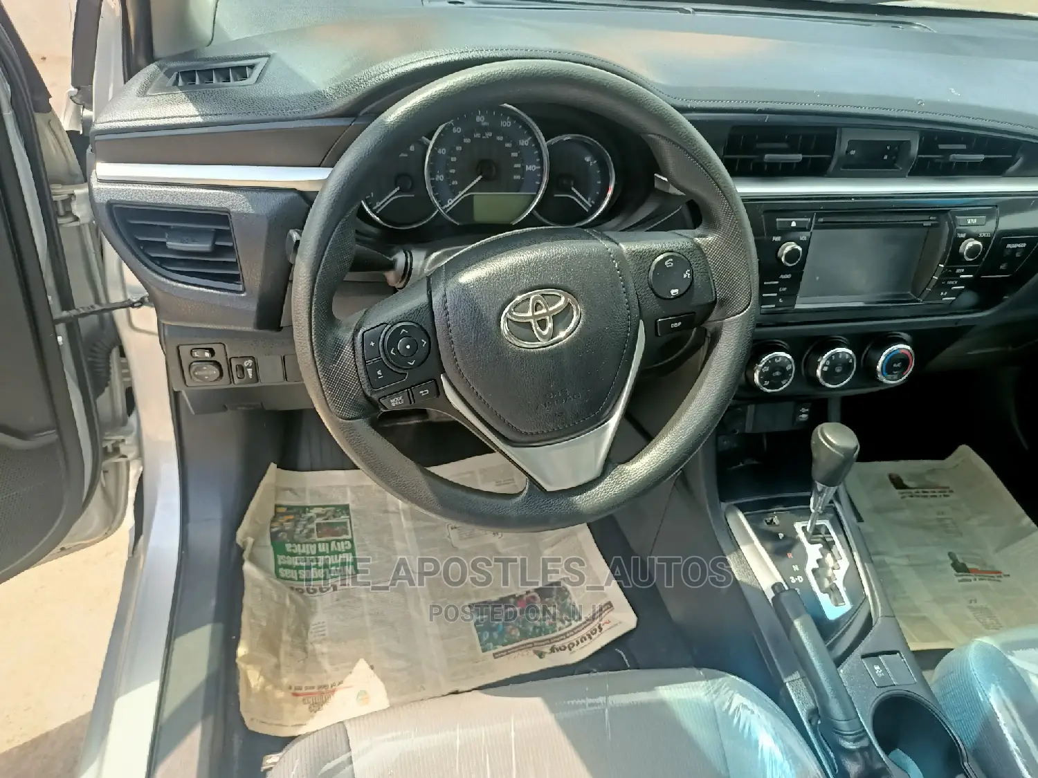 Toyota Corolla 2016 Silver