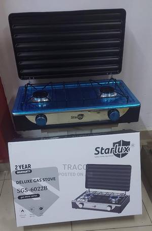 European Standard Double Burner Gas Cooker With Cover