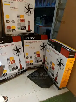 DC and AC Solar Fan