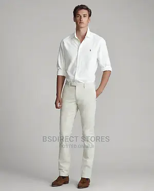 Polo Ralph Lauren BASIC SAND Stretch Slim Fit Chino Trouser