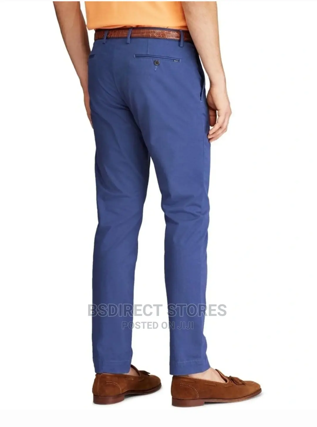 POLO RALPH LAUREN Navy Slim Fit Stretch Pant Casual Trouser
