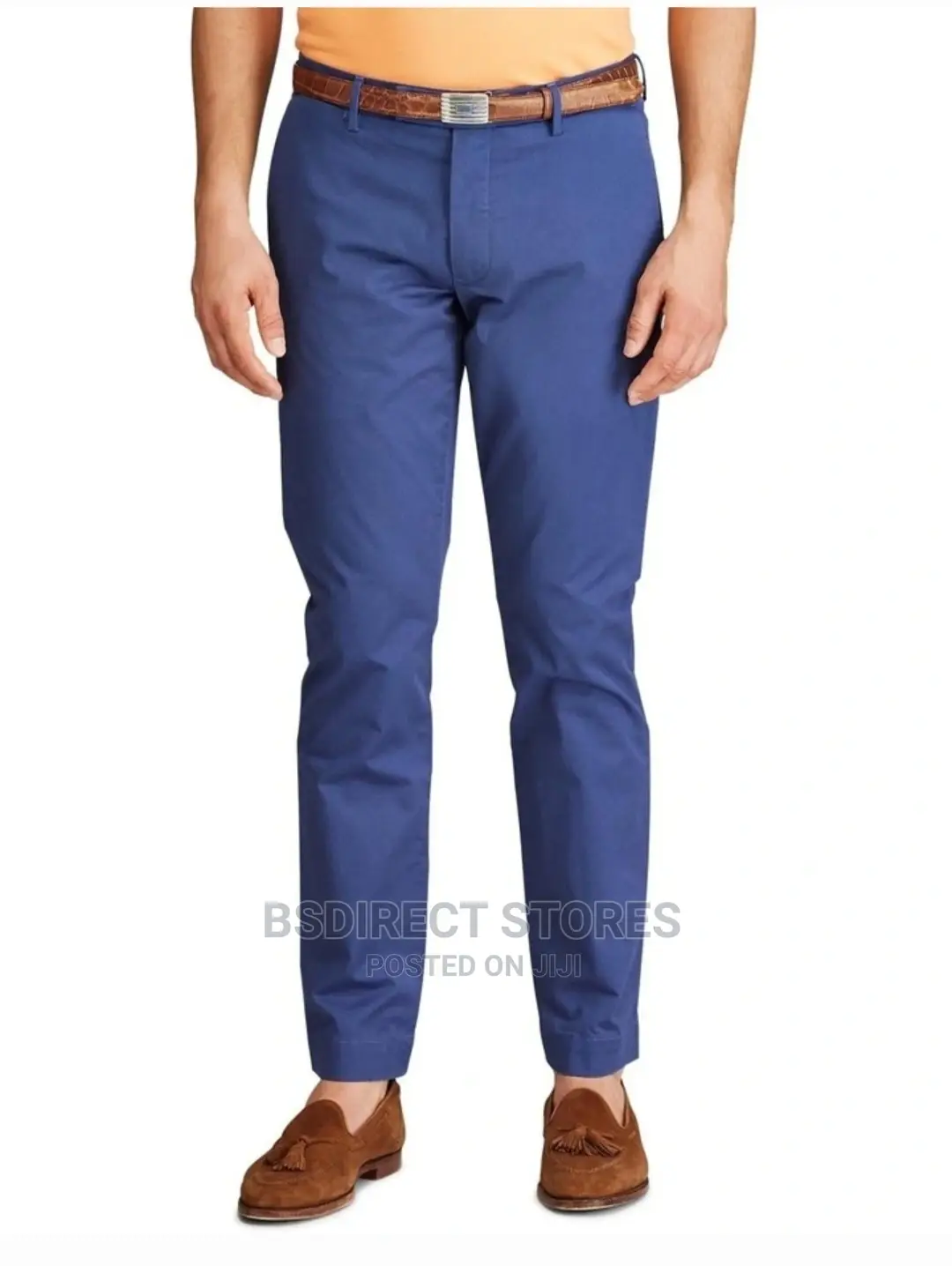 POLO RALPH LAUREN Navy Slim Fit Stretch Pant Casual Trouser