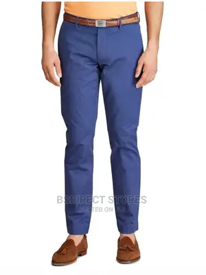POLO RALPH LAUREN Navy Slim Fit Stretch Pant Casual Trouser