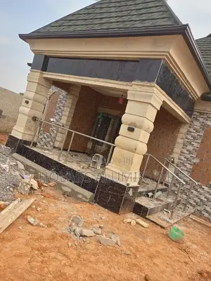 Hand Rails With Dark Gray Glass