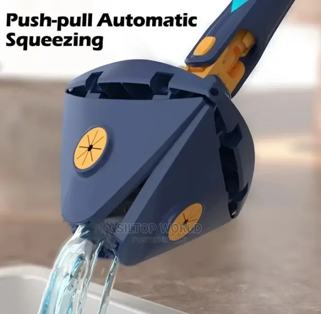 360 Degree Rotation Twist Triangular Mop
