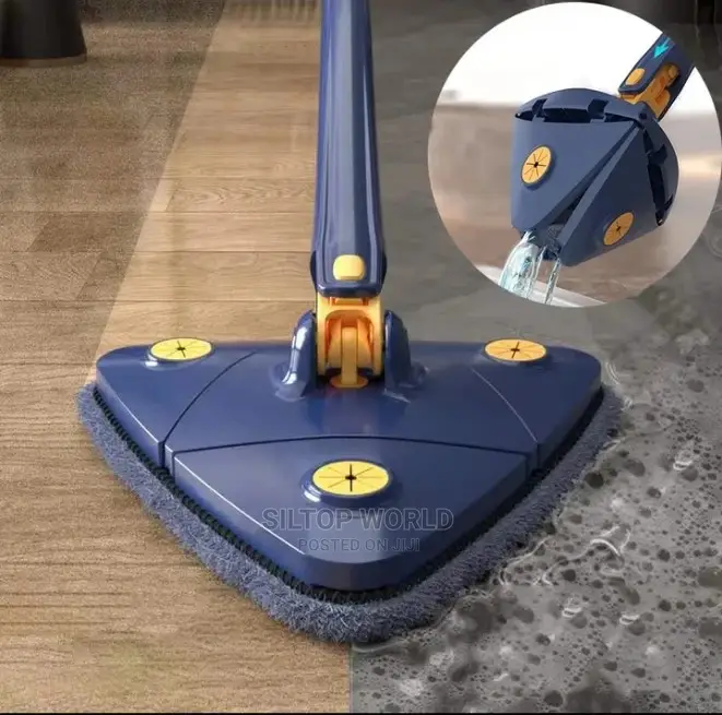 360 Degree Rotation Twist Triangular Mop