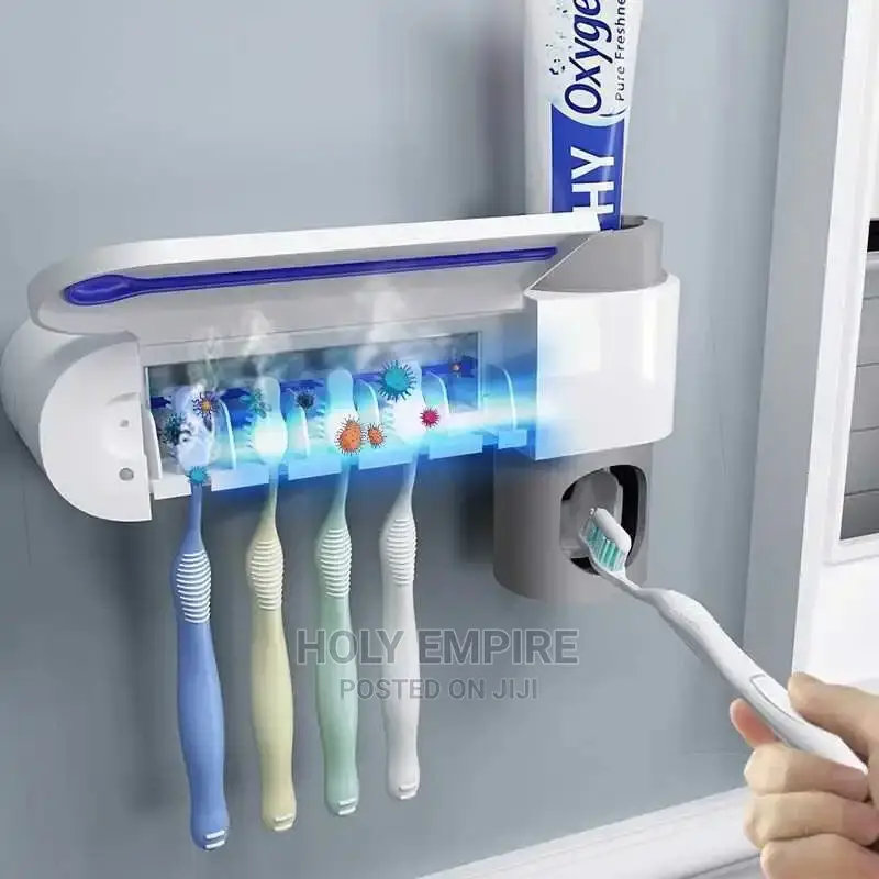 Toothpaste Holder Sterilizer Automatic Toothpaste Dispenser