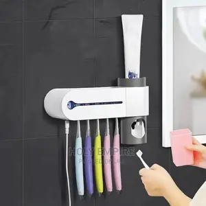 Toothpaste Holder Sterilizer Automatic Toothpaste Dispenser