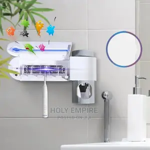 Toothpaste Holder Sterilizer Automatic Toothpaste Dispenser