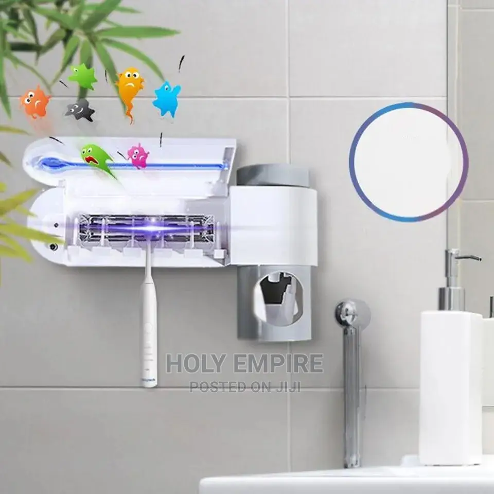 Toothpaste Holder Sterilizer Automatic Toothpaste Dispenser