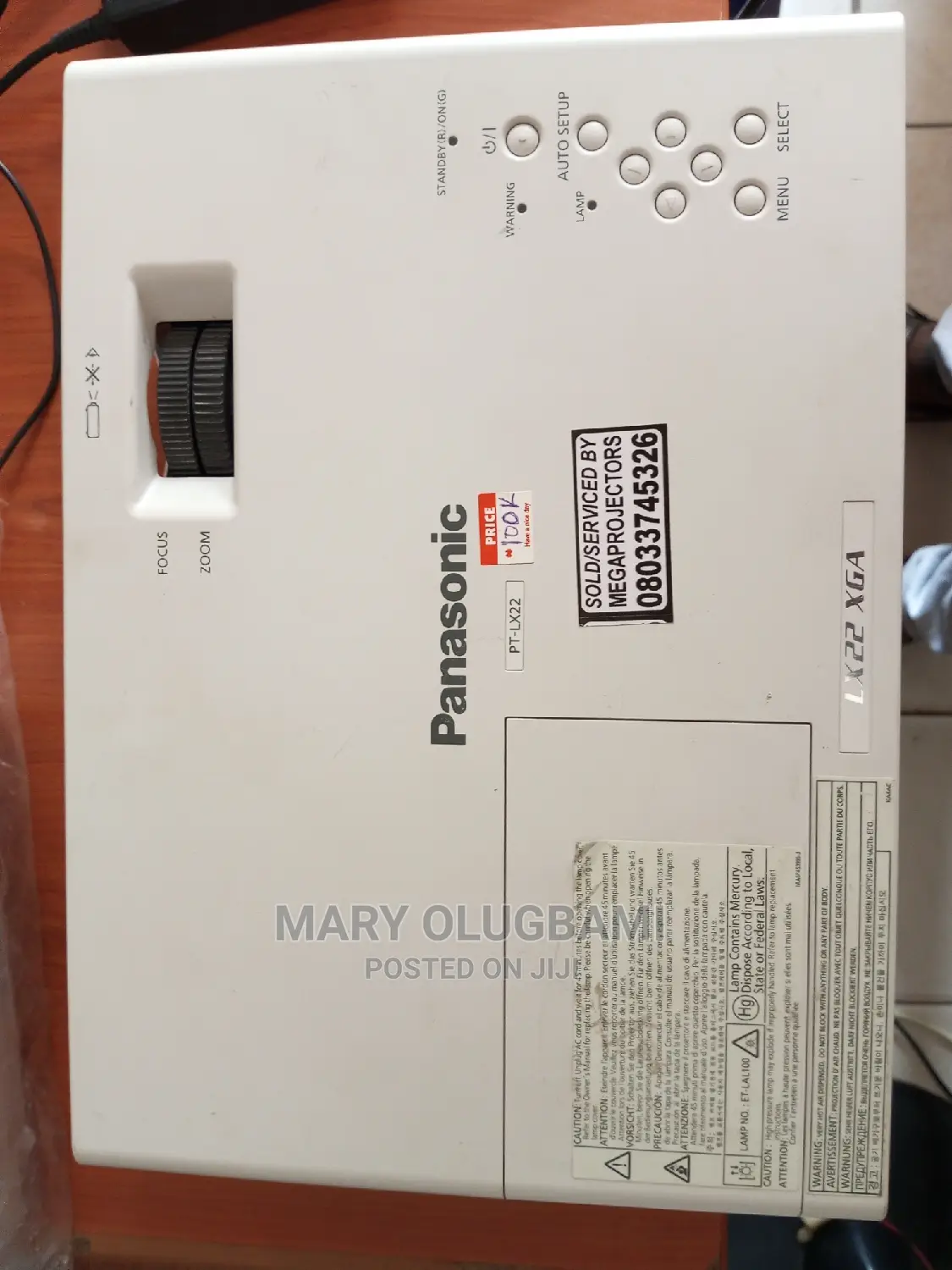 Super Bright Panasonic Projector