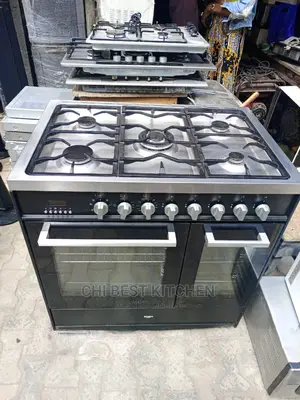 5 Burner Industrial Gas Cooker Oven and Grill