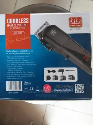 Kiki Rechargeable Clipper (Cordless With Digital Display)