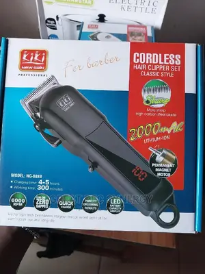 Kiki Rechargeable Clipper (Cordless With Digital Display)