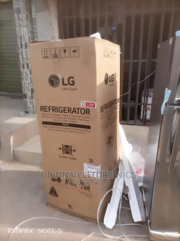 Brand New Lg(Ref292dr)272L/Inverter Refrigerator/Silver Colo