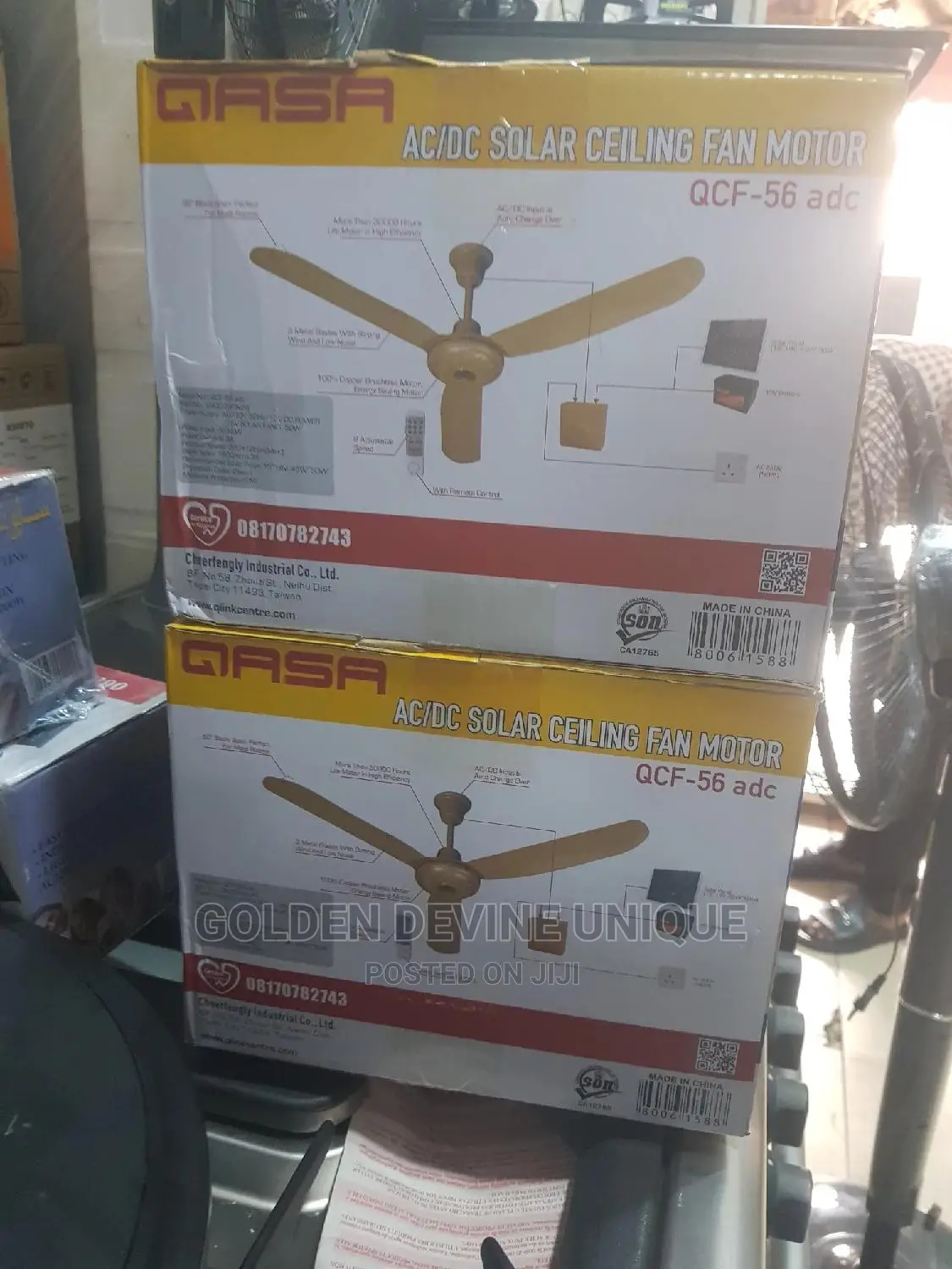 Qasa Celling Fan