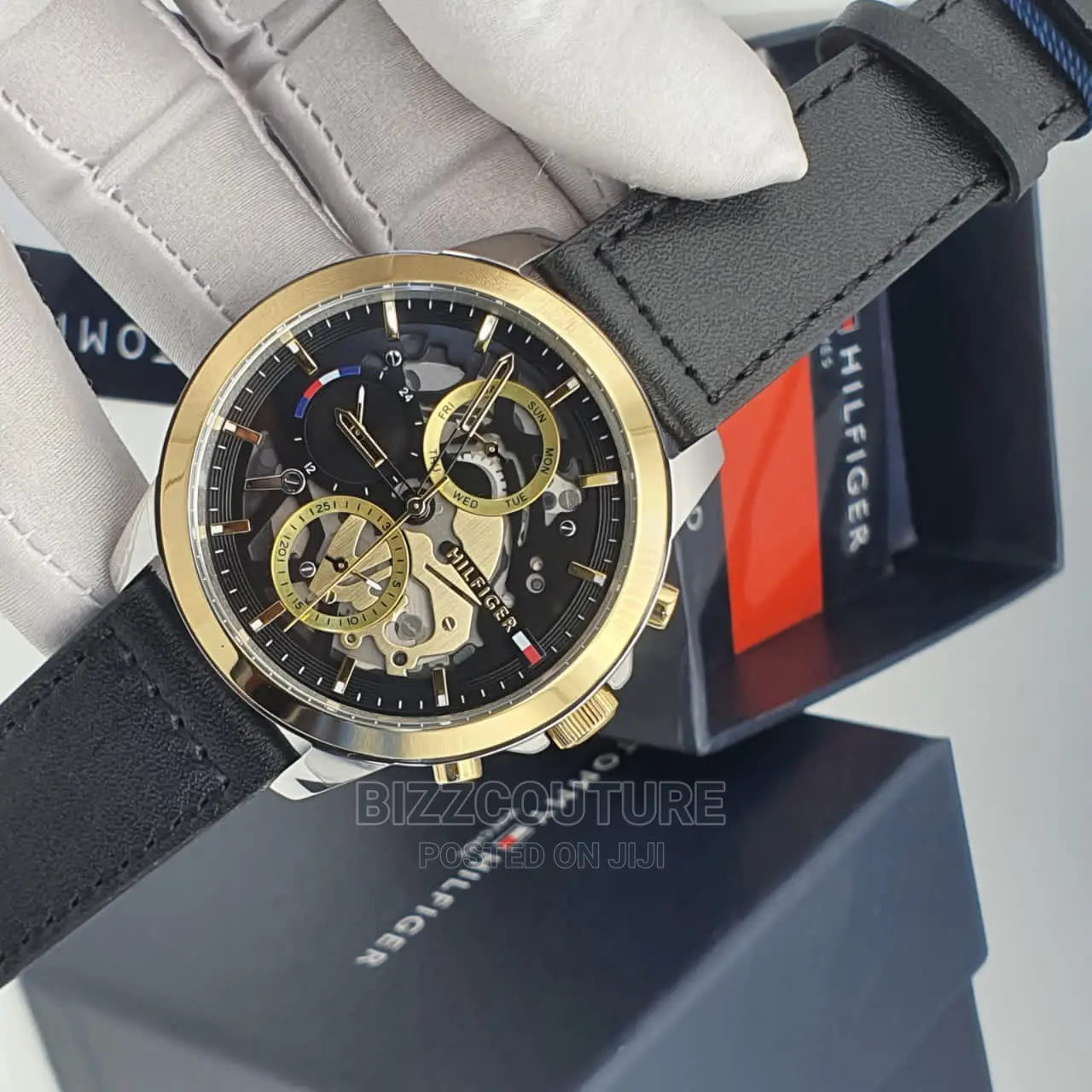 Original TOMMY HILFIGER Leather Strap Available in Store