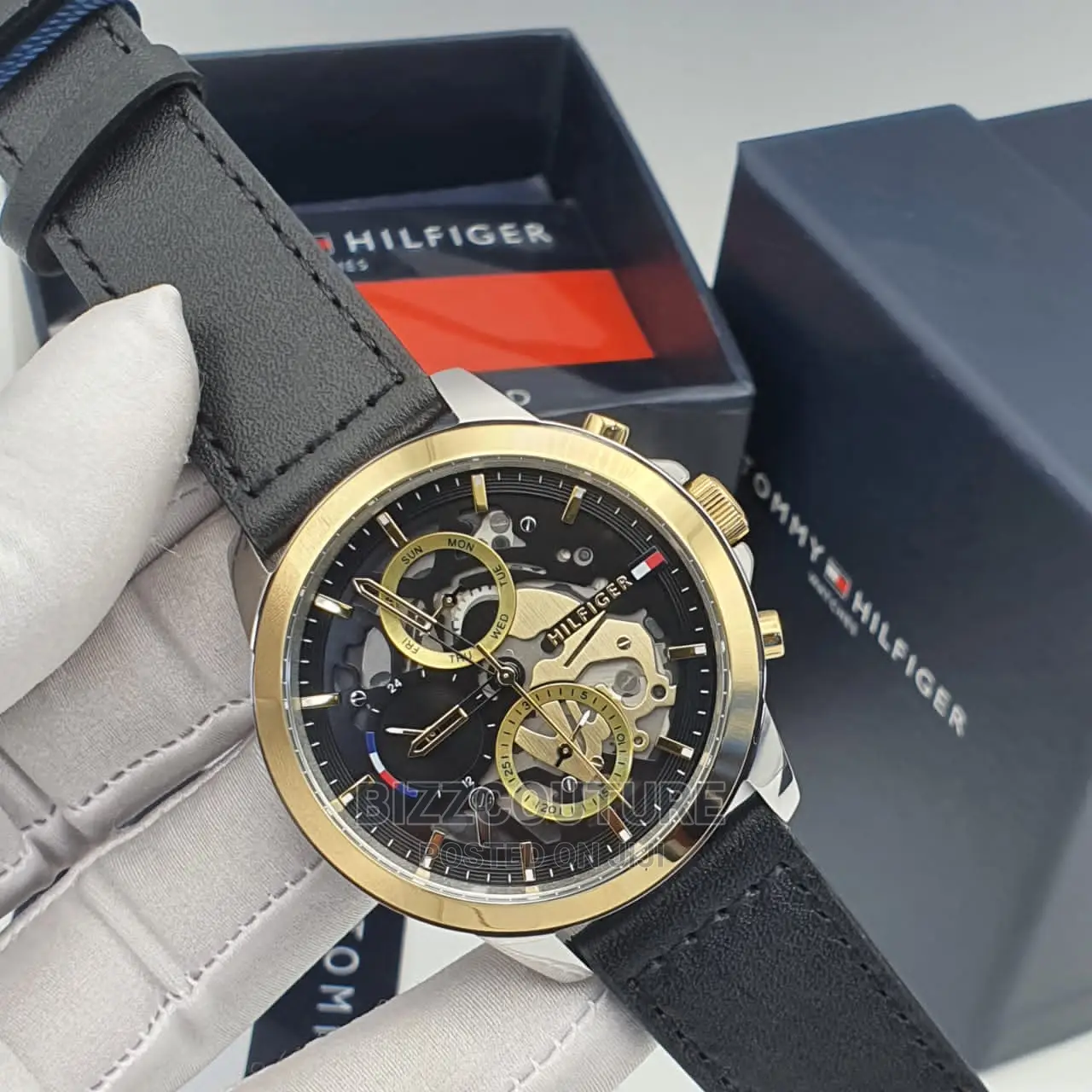Original TOMMY HILFIGER Leather Strap Available in Store
