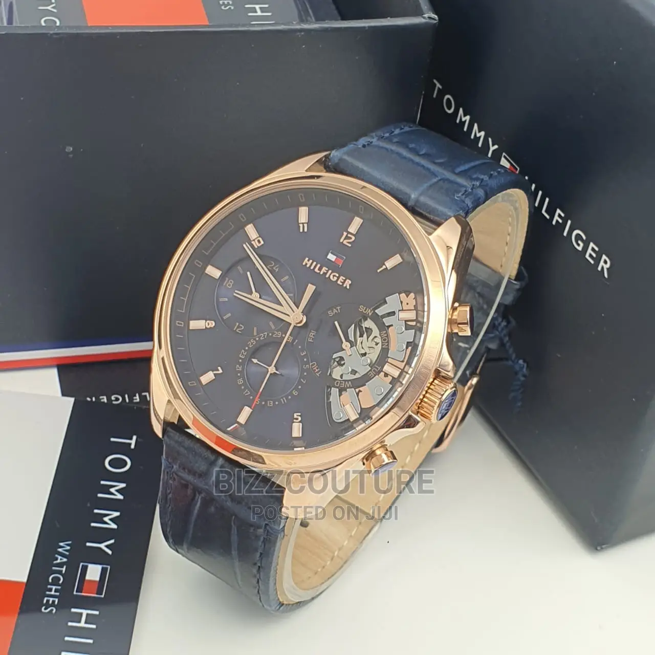 Original TOMMY HILIFIGER Leathef Strap Available in Store