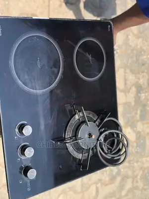 Quality Imported 2 Electric Burner and One Gas Combination.
