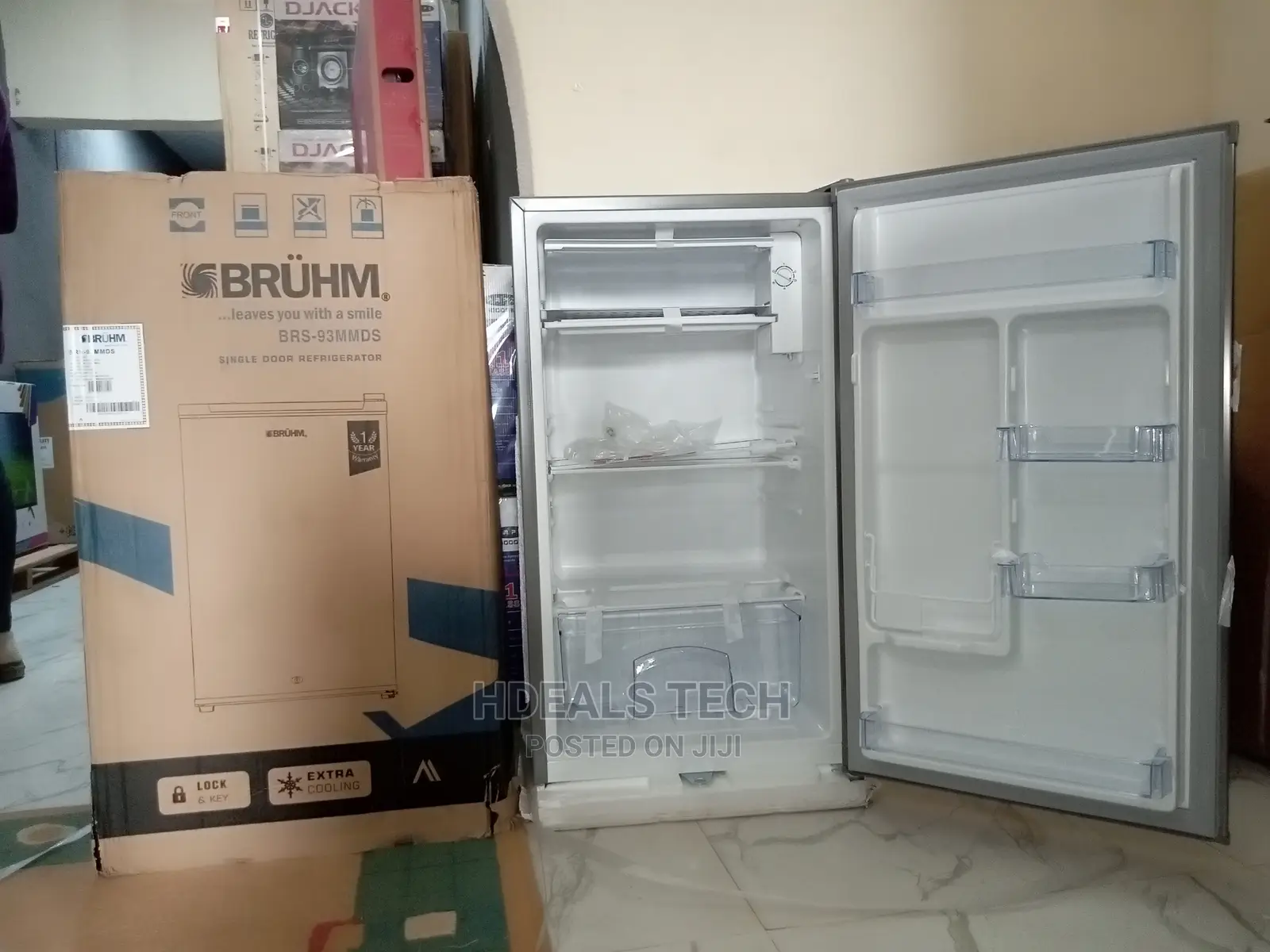 Latest BRUHM Standing Refrigerator [BRS-93MMDS].