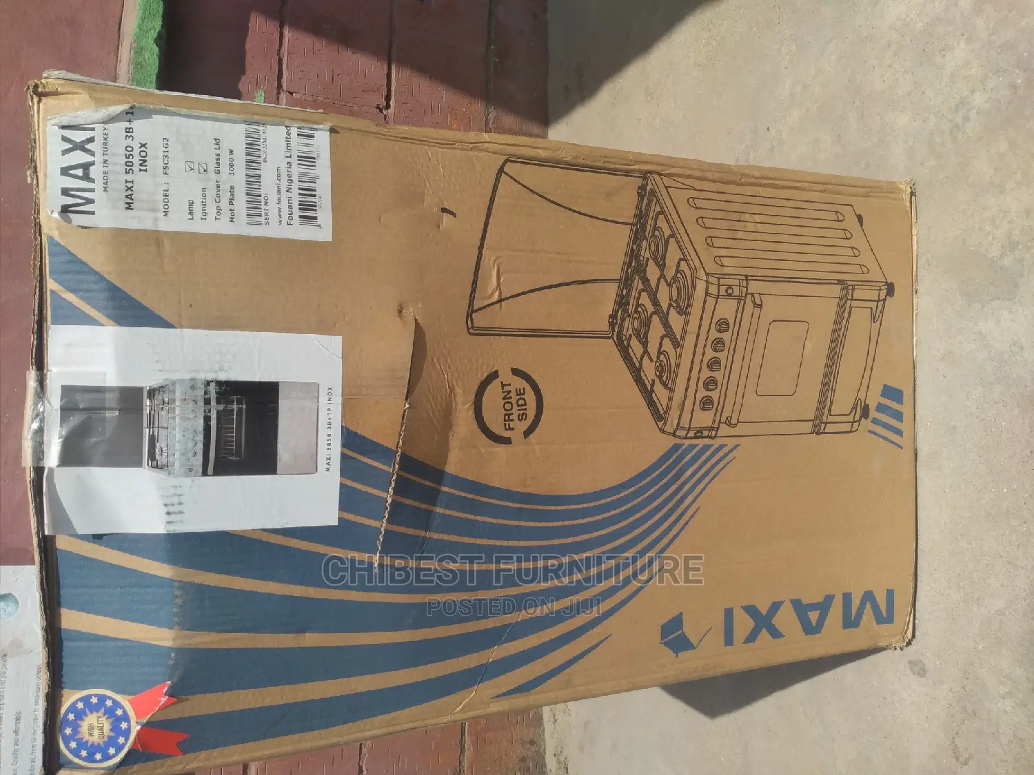 Quality Imported Maxi Gas Cooker With Oven.
