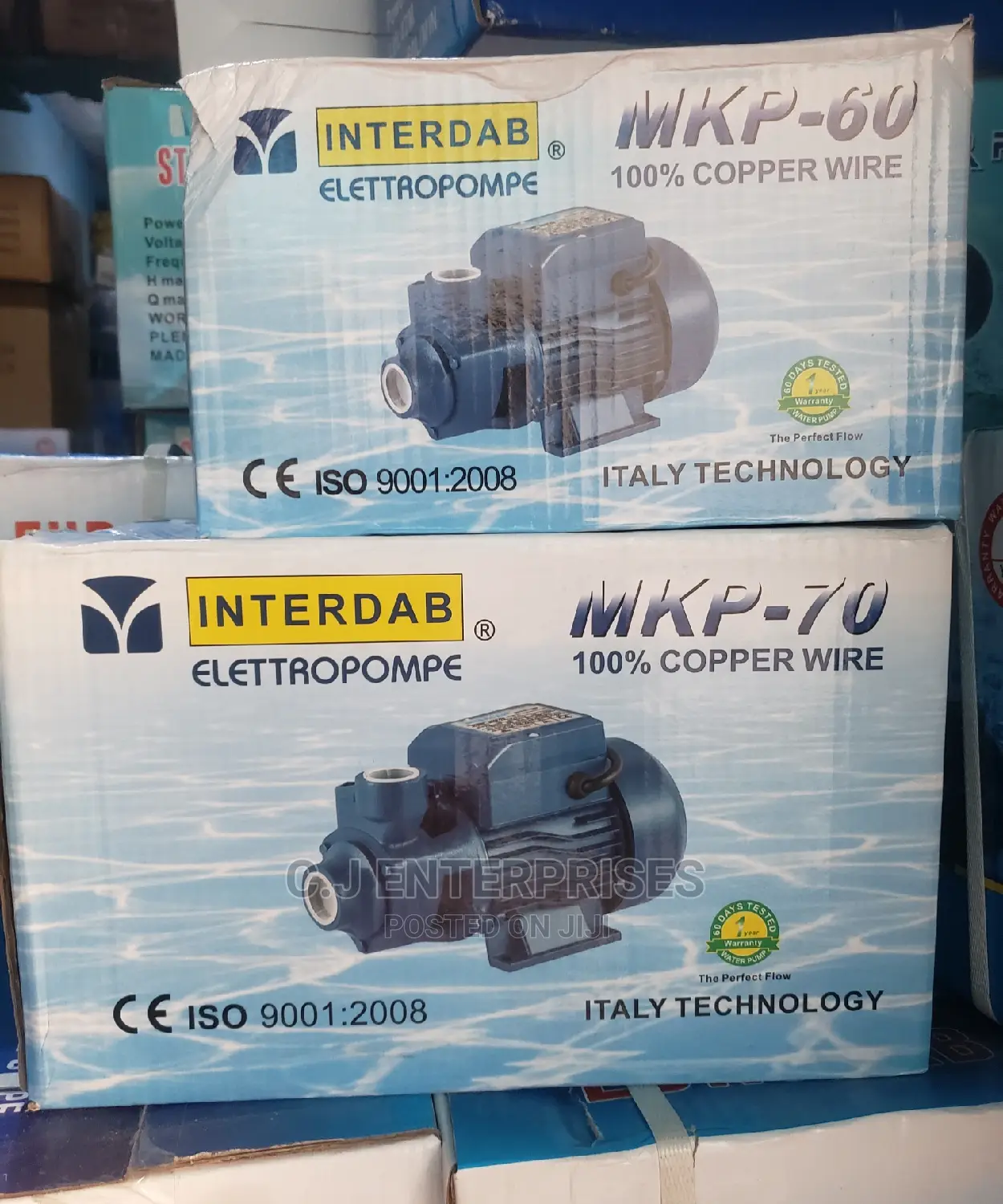 Interdab Water Pumping Machine