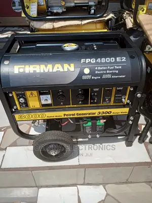 Brand New Sumec Firman(Fpg4800r2)5.5kva Generator/Key Start/