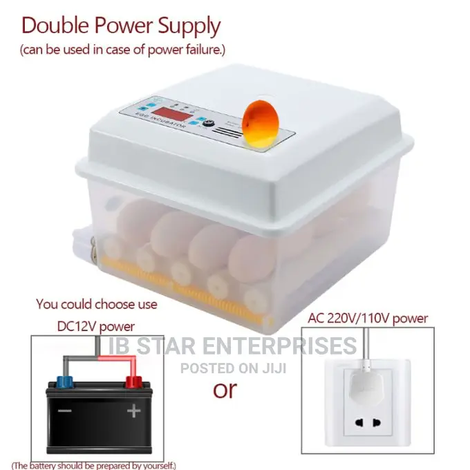 Full Automatic 16 Eggs Brooder Bird Chick Hatchery Incubator